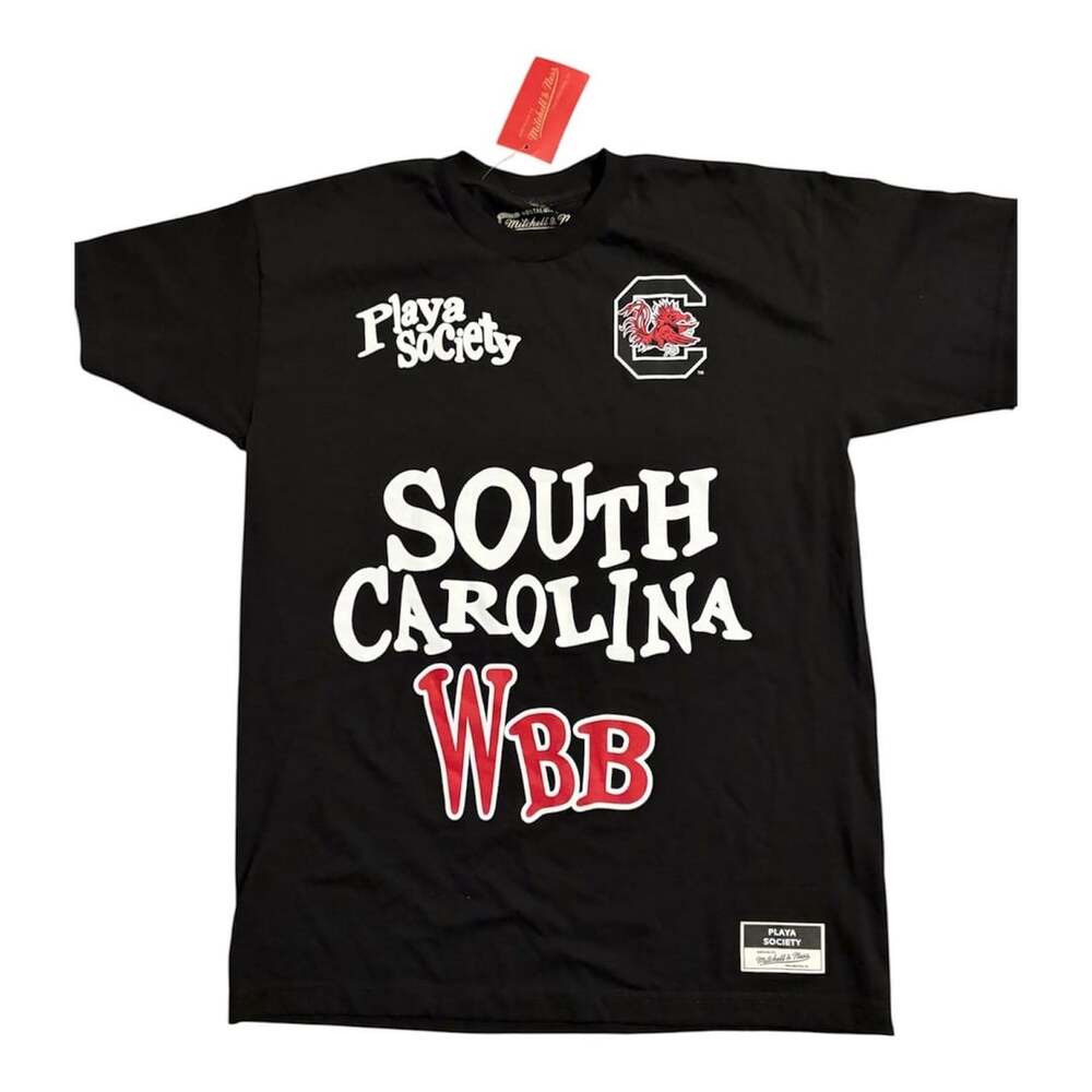 Mitchell & Ness NCAA University of South Carolina Tee Size L Black